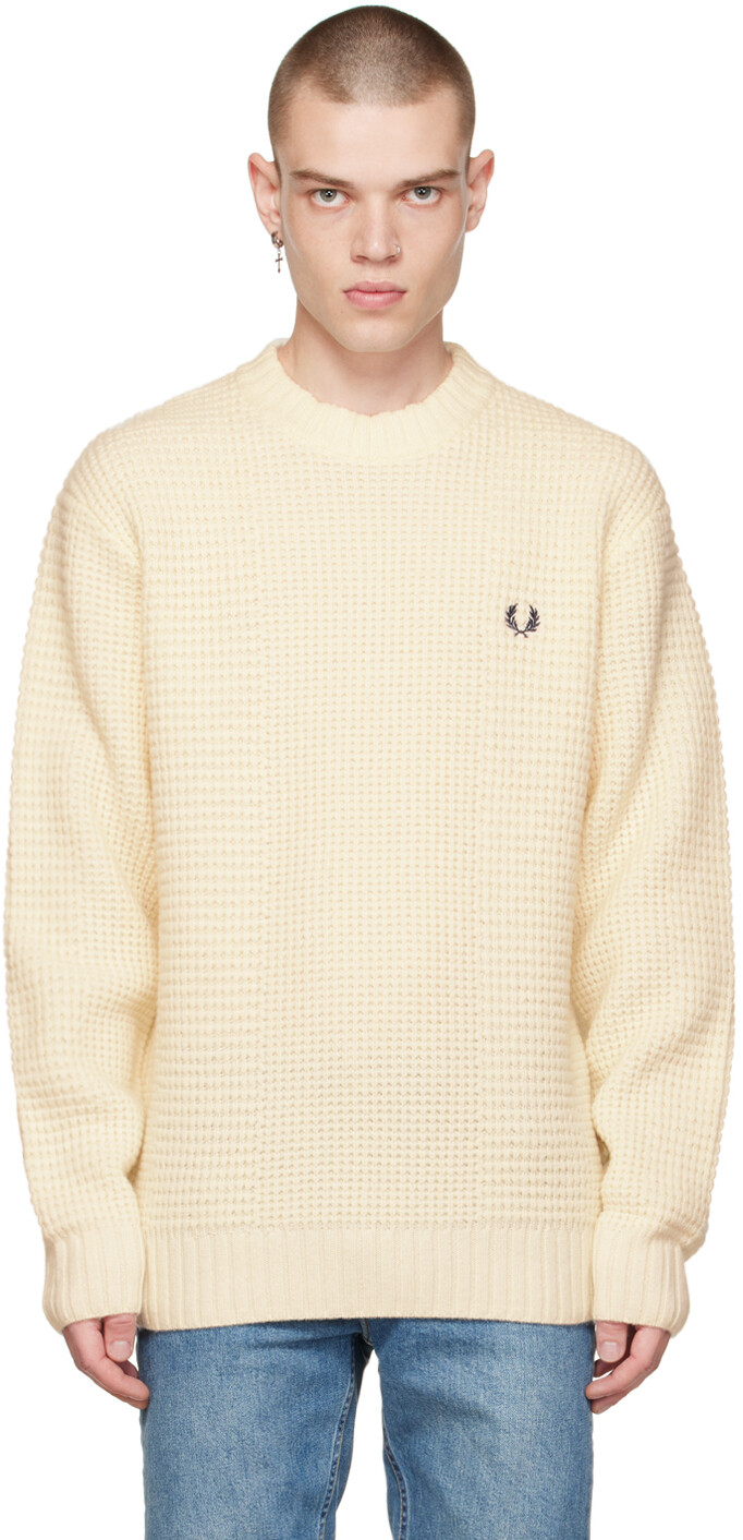 

Фактурный свитер Off-White Fred Perry