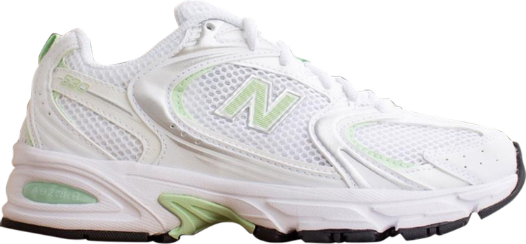 Кроссовки New Balance 530 'White Pastel Green' ASOS Exclusive, белый - фото