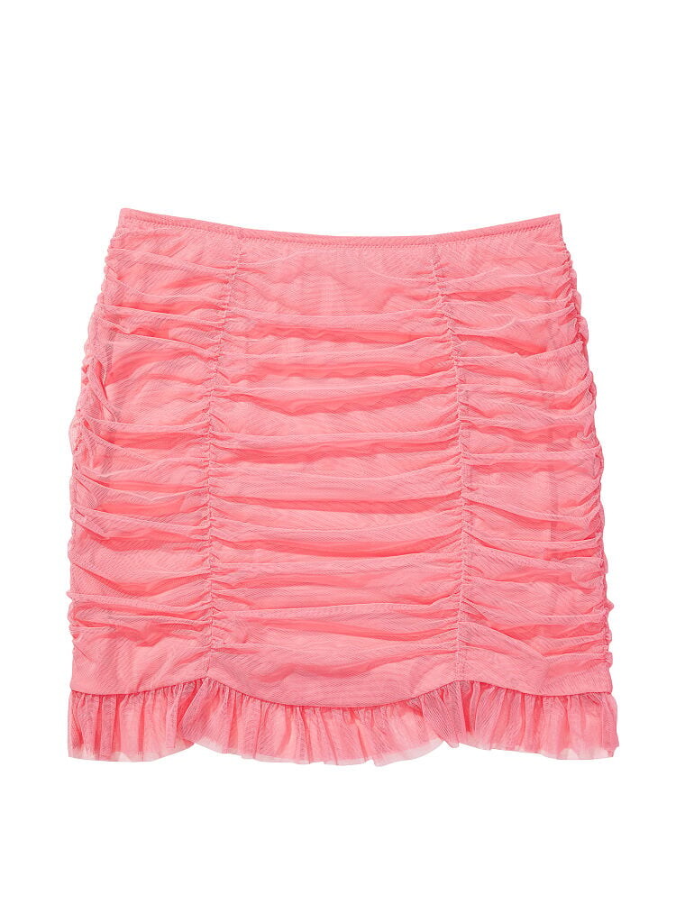 

Мини-юбка Victoria's Secret Ruched, розовый