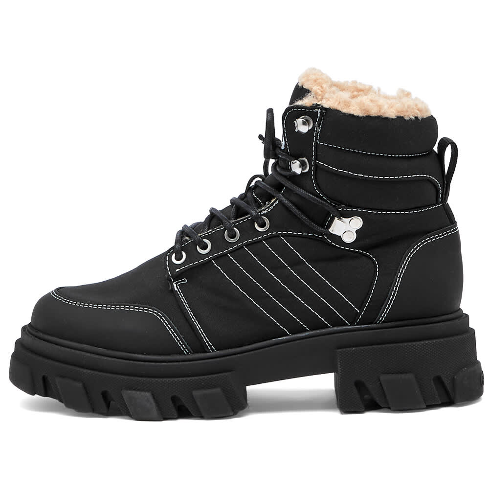 

Ботинки GANNI Cleated Lace Up Hiking Boot