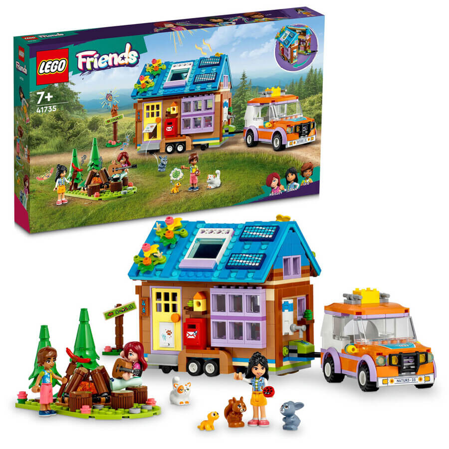Конструктор LEGO Friends Маленький Передвижной Дом 41735, 785 деталей