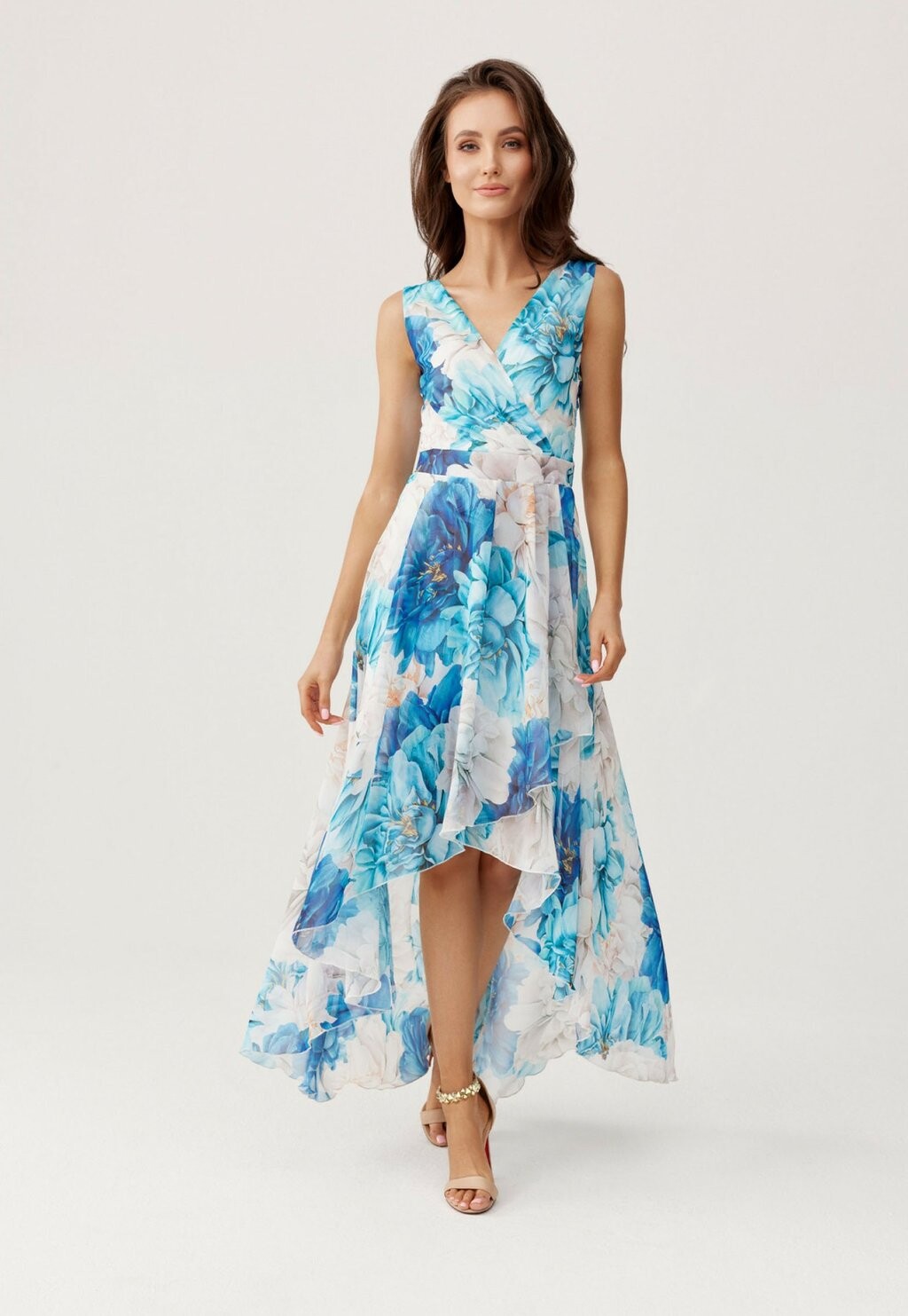 

Длинное платье Roco Fashion, мультиколор