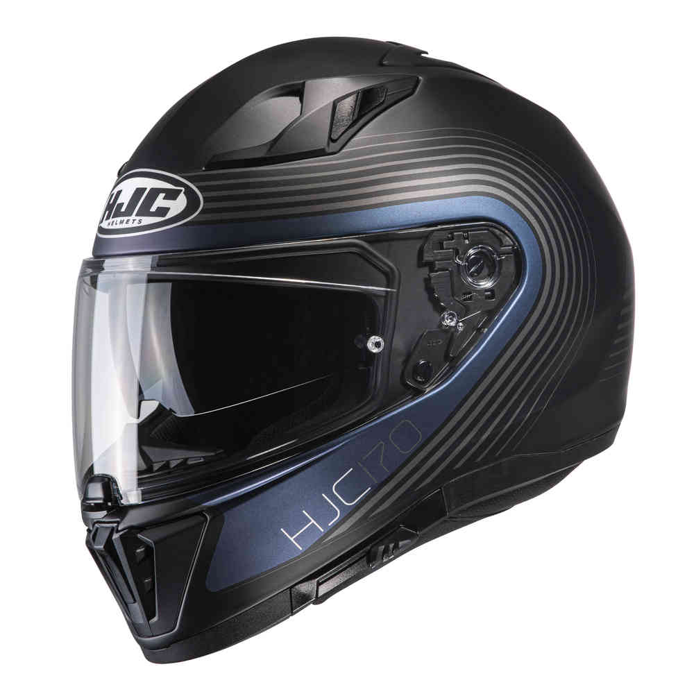 i70 Шлем для серфинга HJC, черный/синий i100 твердый шлем hjc титан