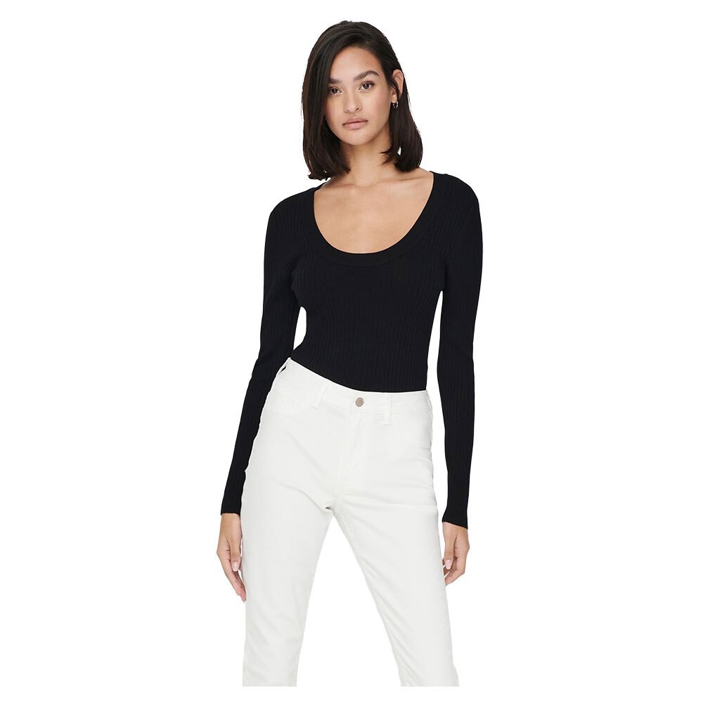 

Свитер Jdy Plum Ysla O Neck, черный