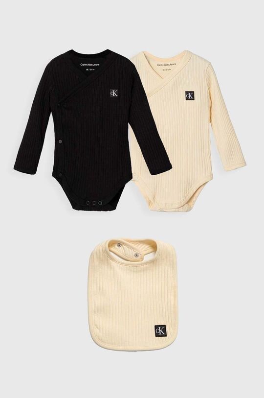 

Боди neoanto, 2 шт. Calvin Klein Jeans, бежевый