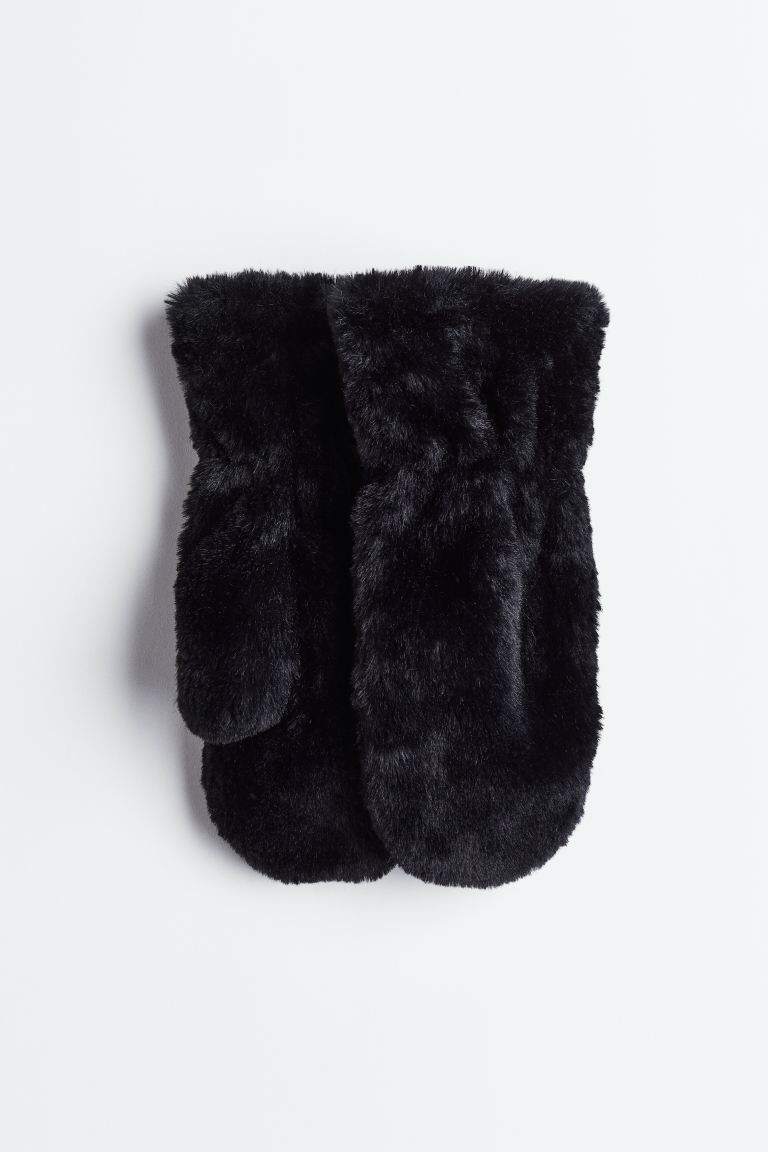 

Пушистые перчатки H&M