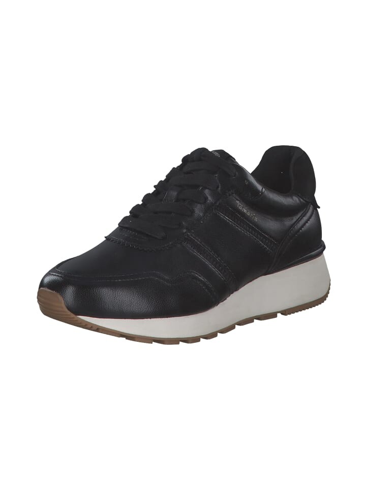 

Элегантные туфли на шнуровке Tamaris, цвет black leather