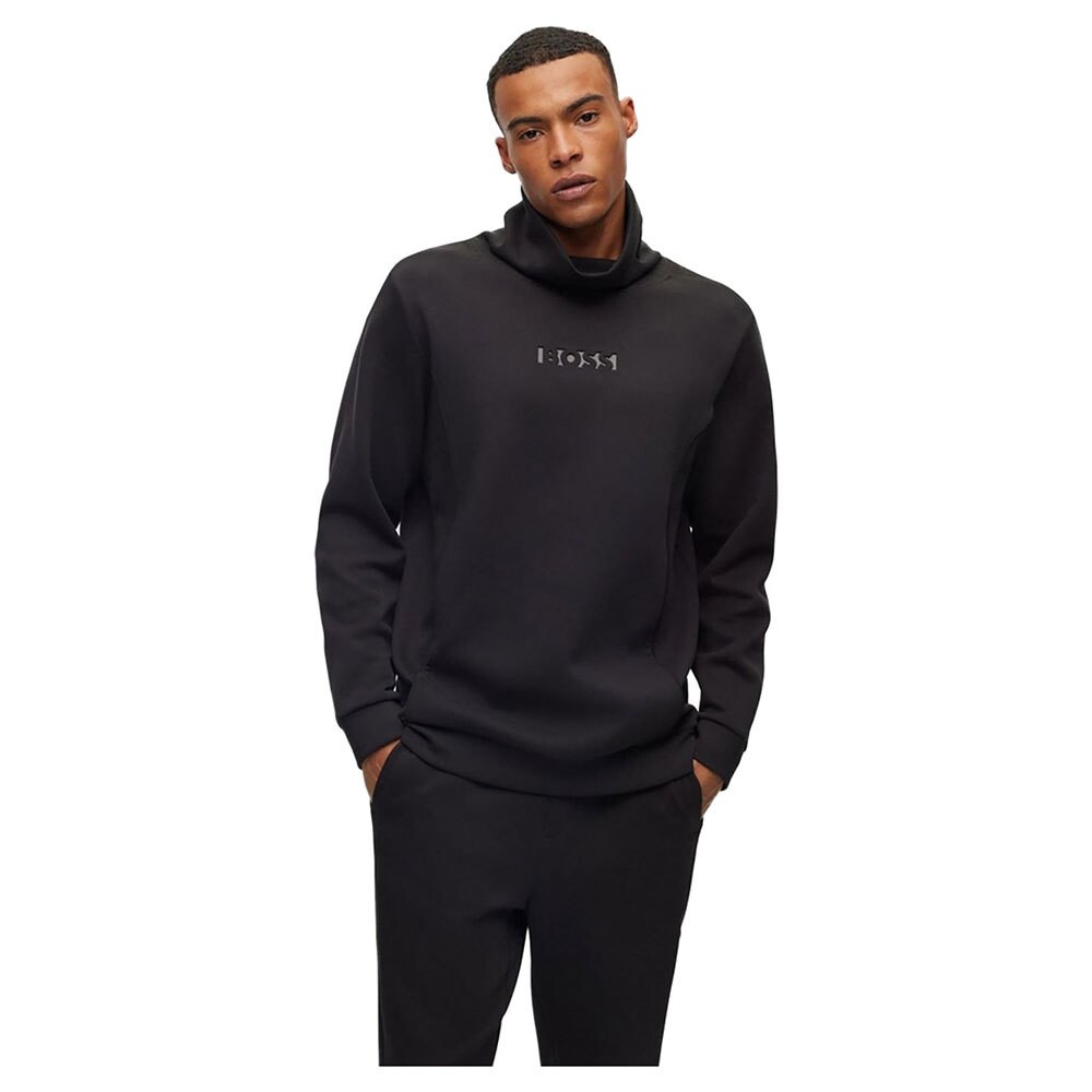 

Толстовка BOSS Setwyn 10219175 01 Full Zip, черный