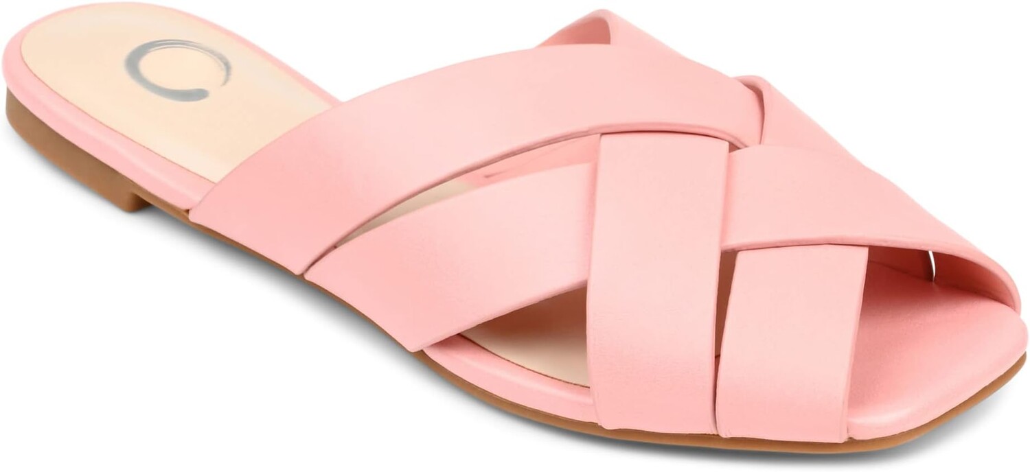 

Сандалии на плоской подошве Haize Journee Collection, цвет Blush