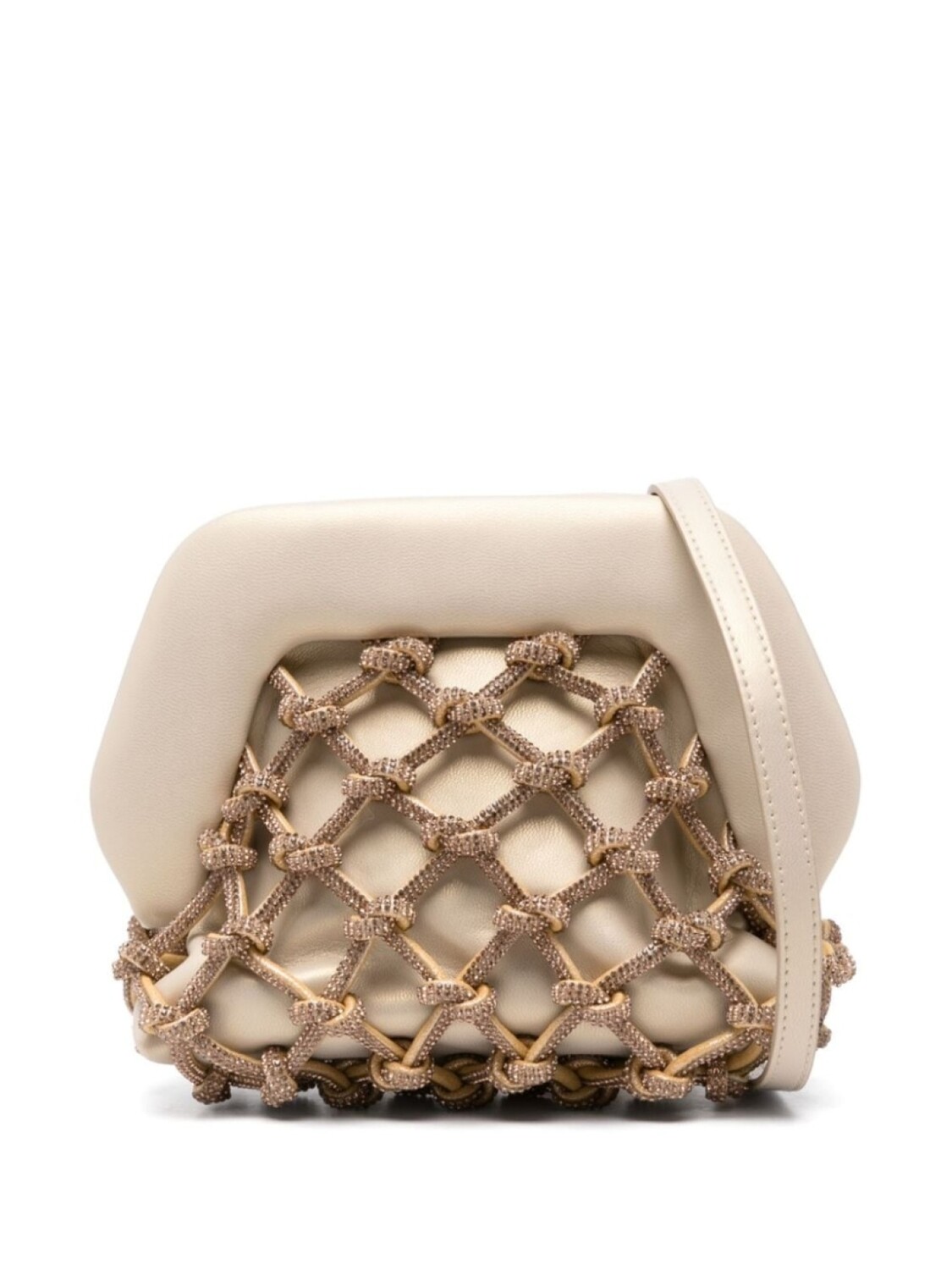 

Themoirè клатч Gea Knots Strass, золотой