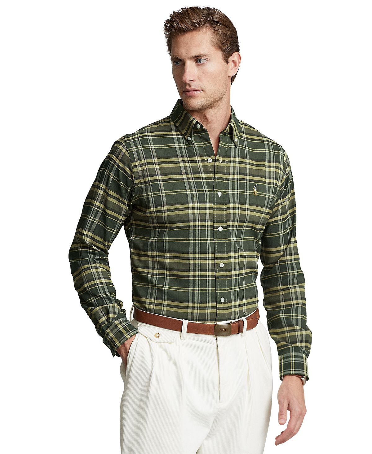 

Мужская оксфордская рубашка классического кроя Polo Ralph Lauren