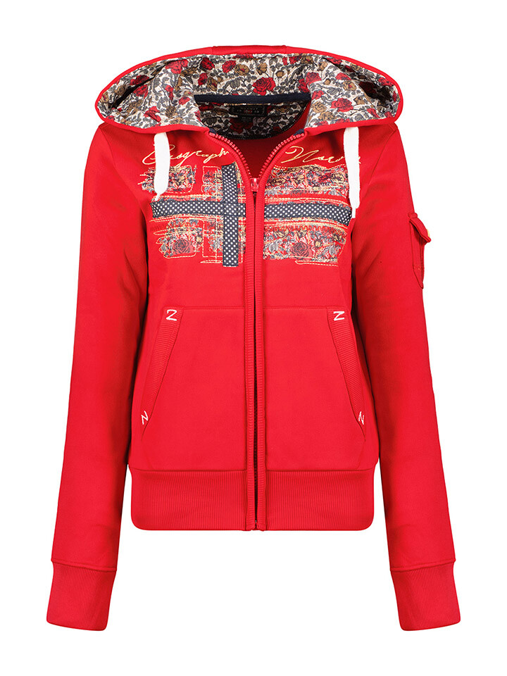 

Толстовка Geographical Norway Fabeaute, красный