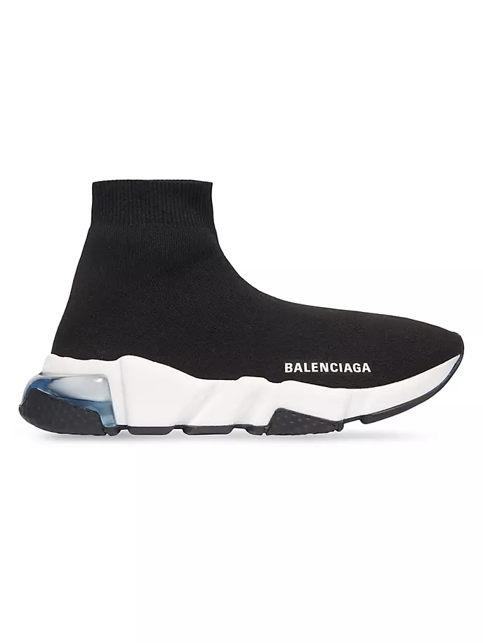 

Кроссовки Speed с прозрачной подошвой Balenciaga, черный