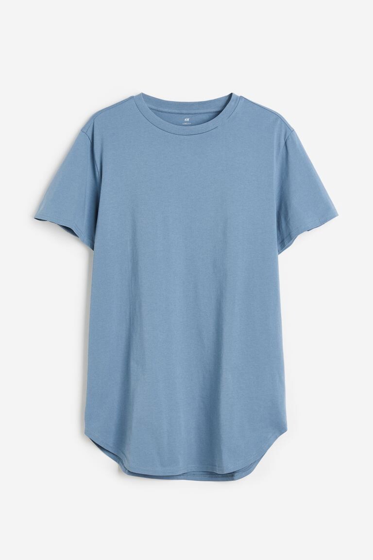 

Длинная футболка H&M, синий
