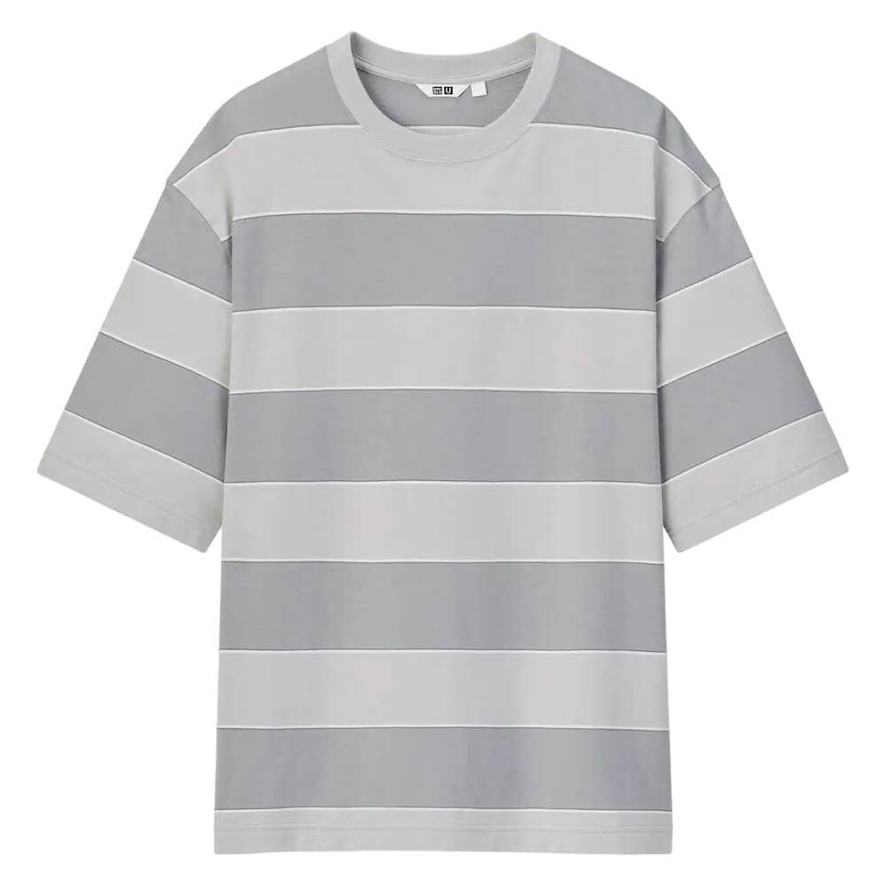 

Футболка Uniqlo U Oversized, серый
