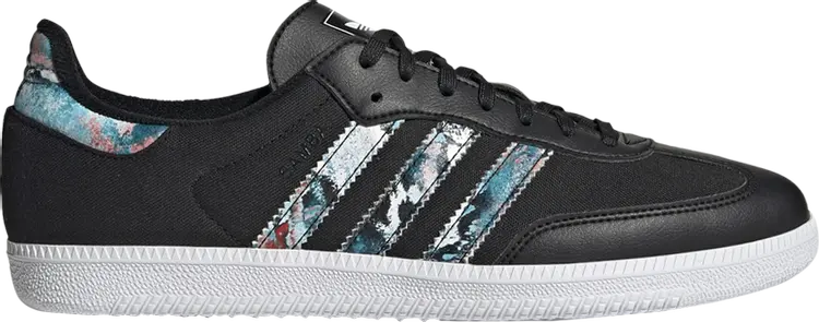 

Кроссовки Adidas Samba 'Tie Dye - Black', черный