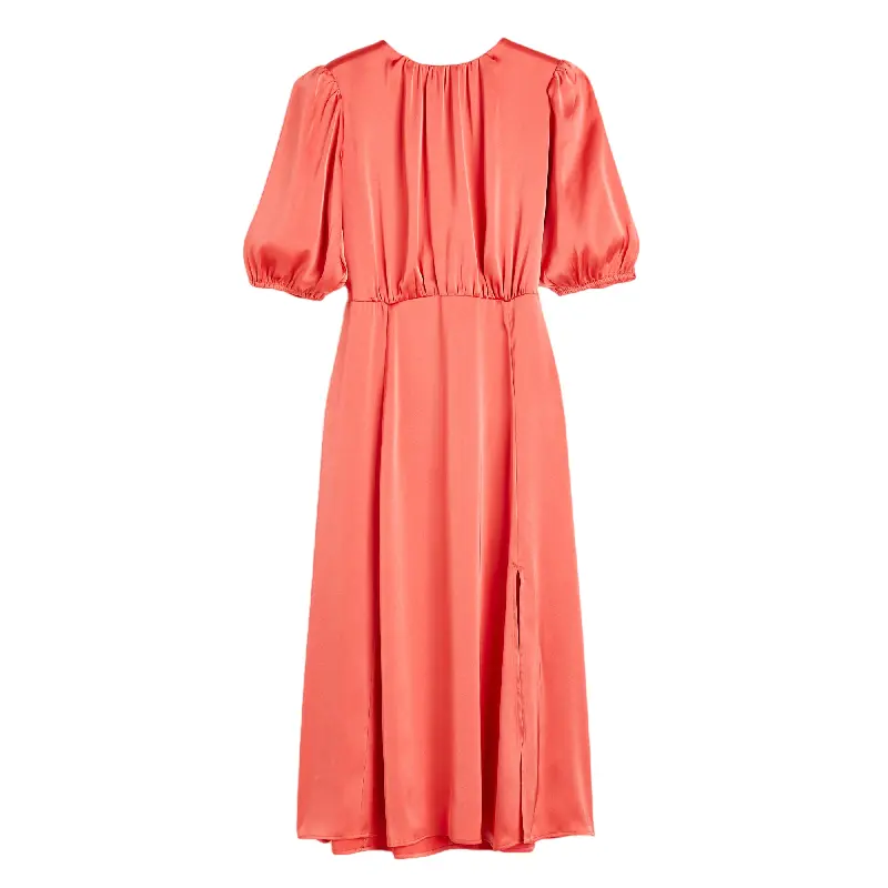 

Платье H&M Gathered, коралловый, Красный