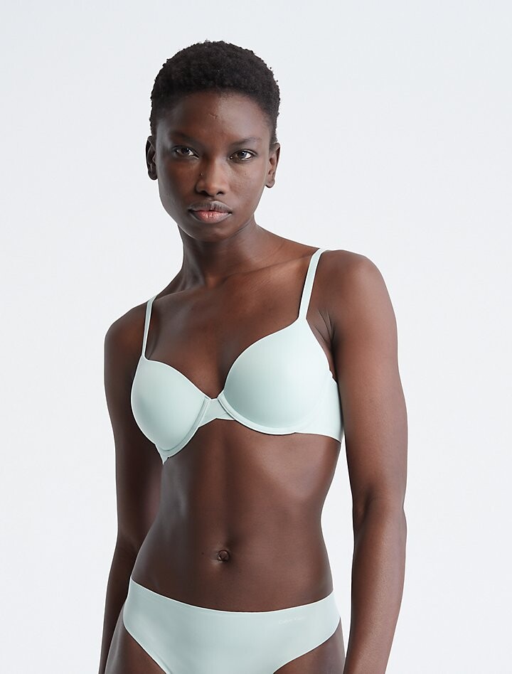 

Бюстгальтер-футболка Perfectly Fit Modern Calvin Klein, синий