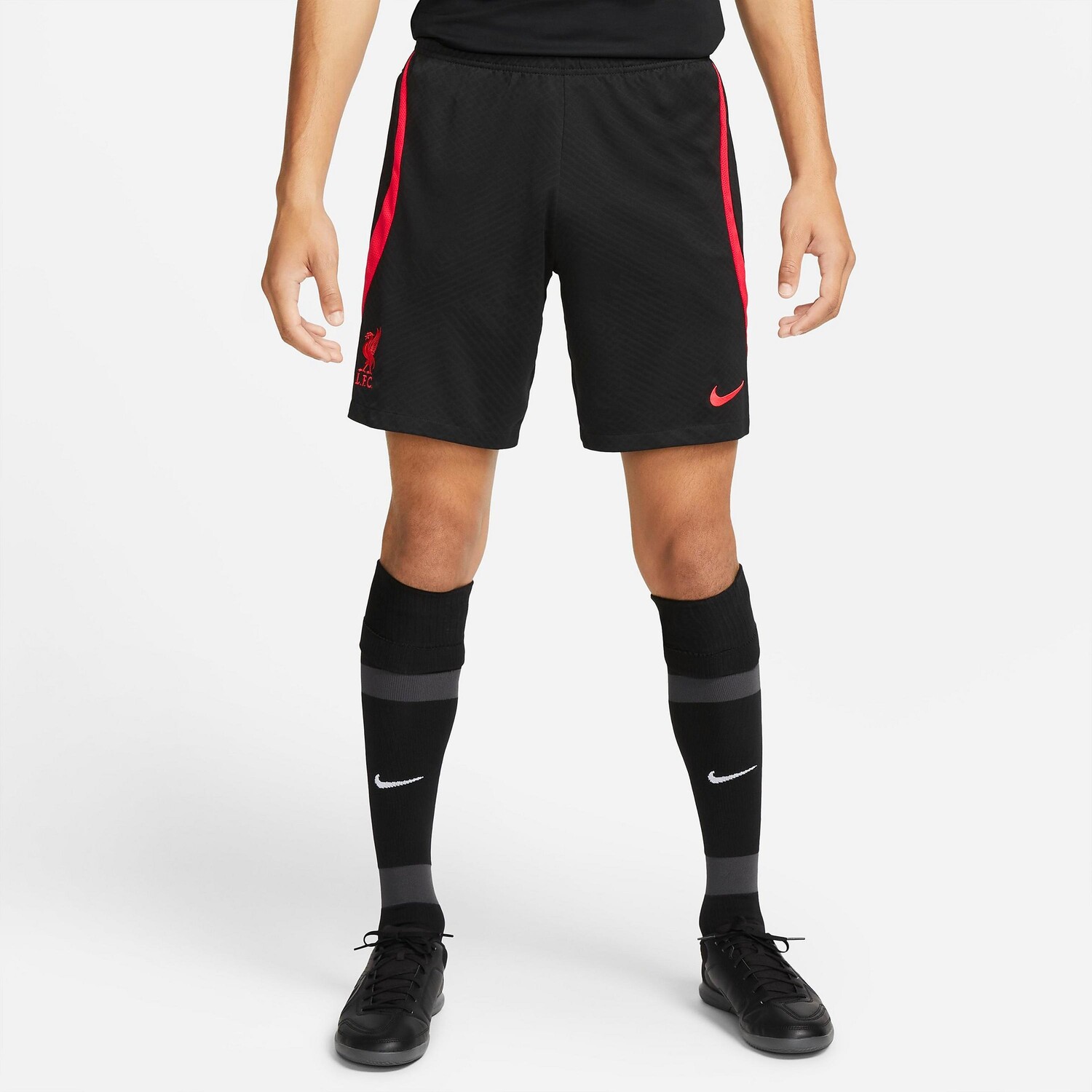 

Мужские футбольные шорты Nike Dri-FIT Liverpool FC Strike Knit, черный
