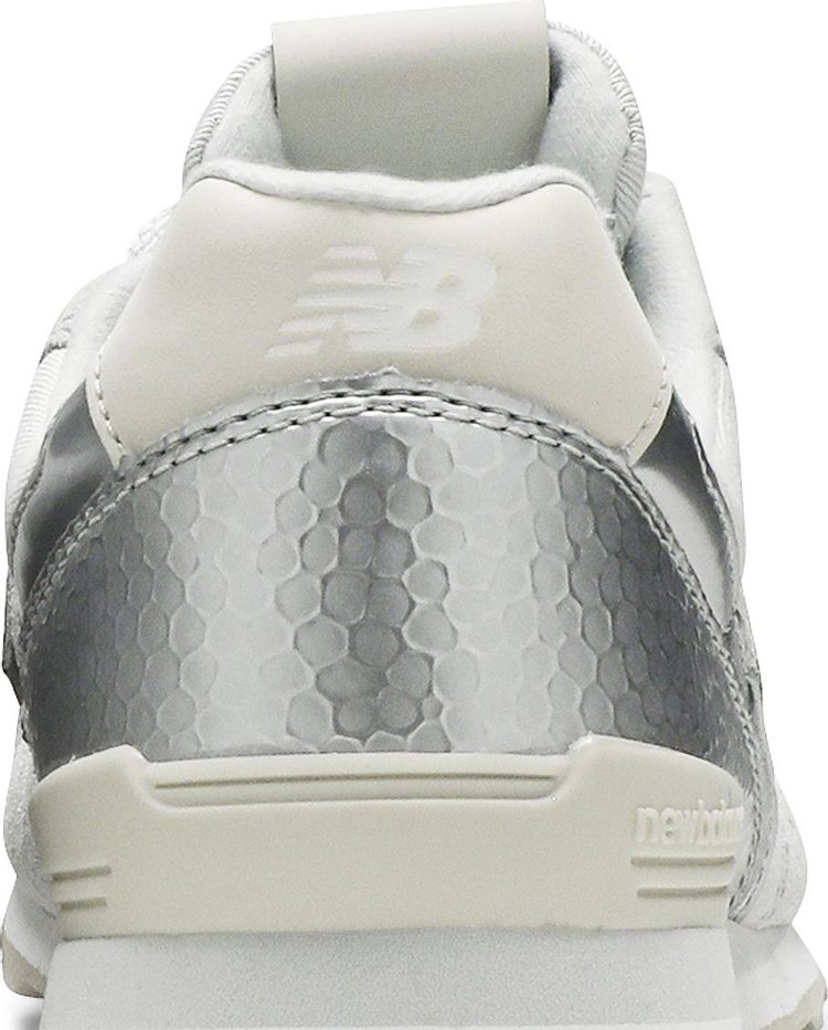 New balance 996 sales metallic silver