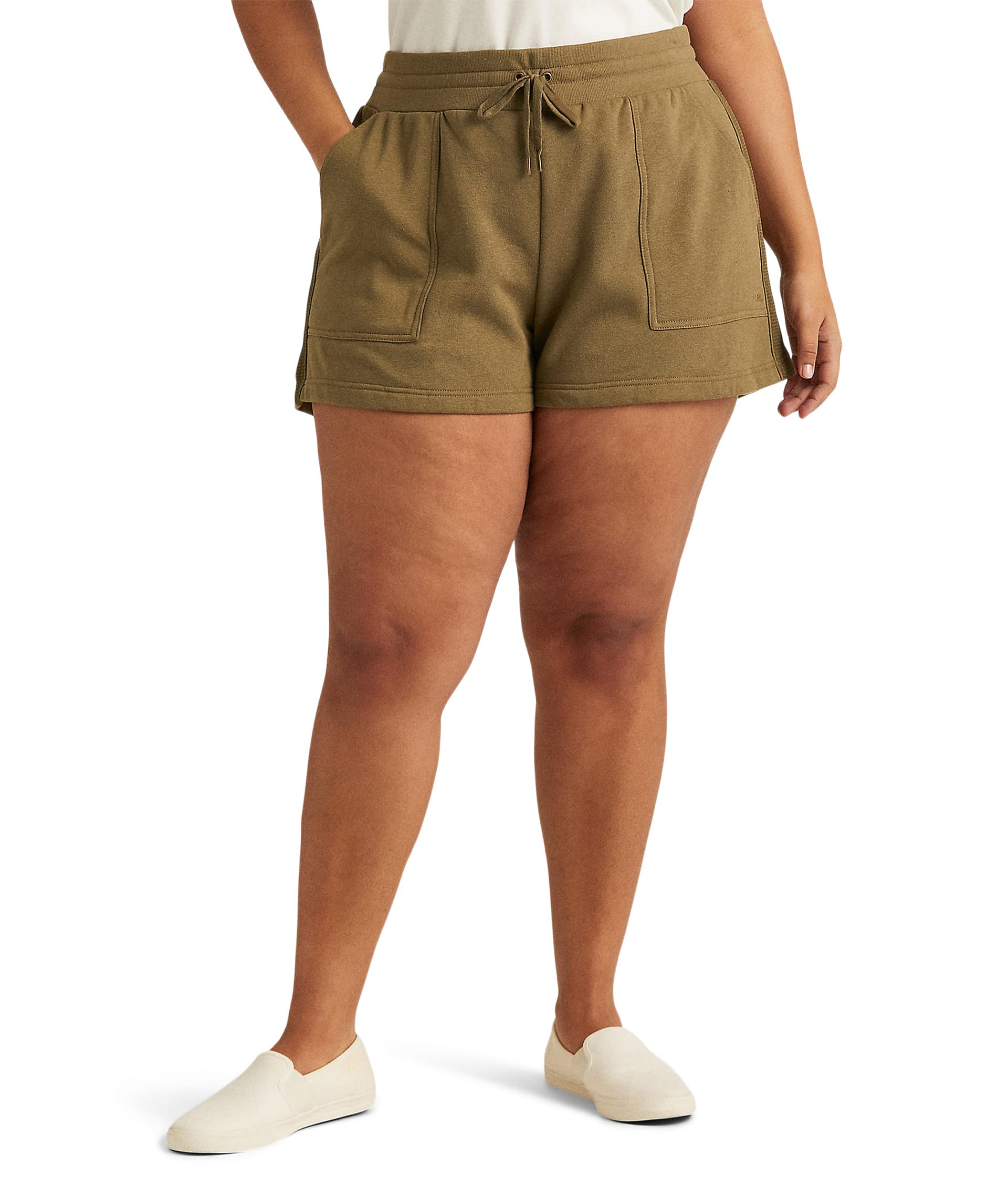 Шорты LAUREN Ralph Lauren, Plus Size Fleece Athletic Shorts