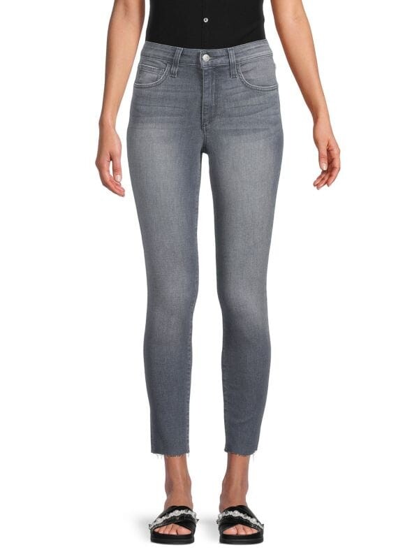 

Джинсы - Cкинни Joe's Jeans Curvy со средней посадкой, серый