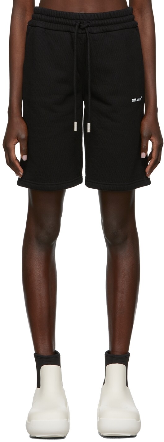 

Черные спортивные шорты Diag Off-White