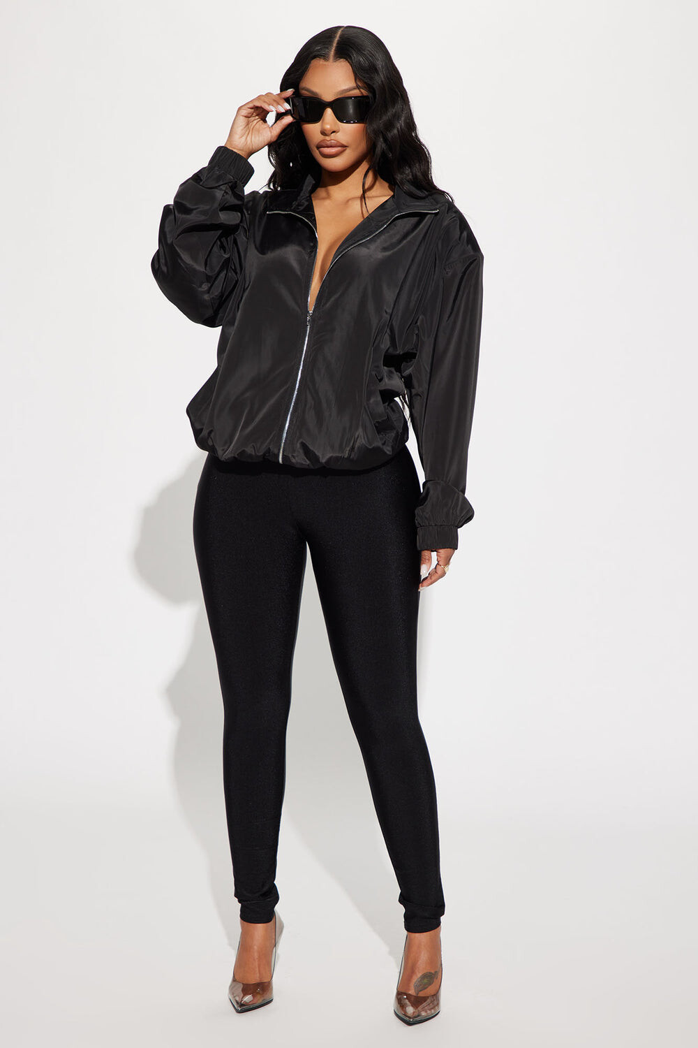 

Леггинсы Fashion Nova TP4263C, черный