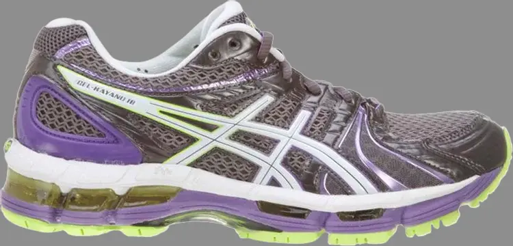

Кроссовки wmns gel kayano 18 'neon purple' Asics, серый