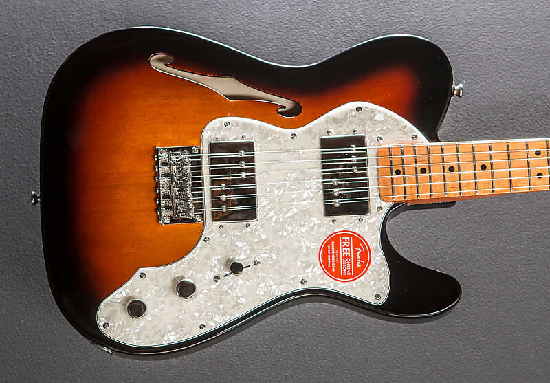 

Classic Vibe 70’s Telecaster Thinline — 3 цвета Sunburst Squier Classic Vibe 70’s Telecaster Thinline -