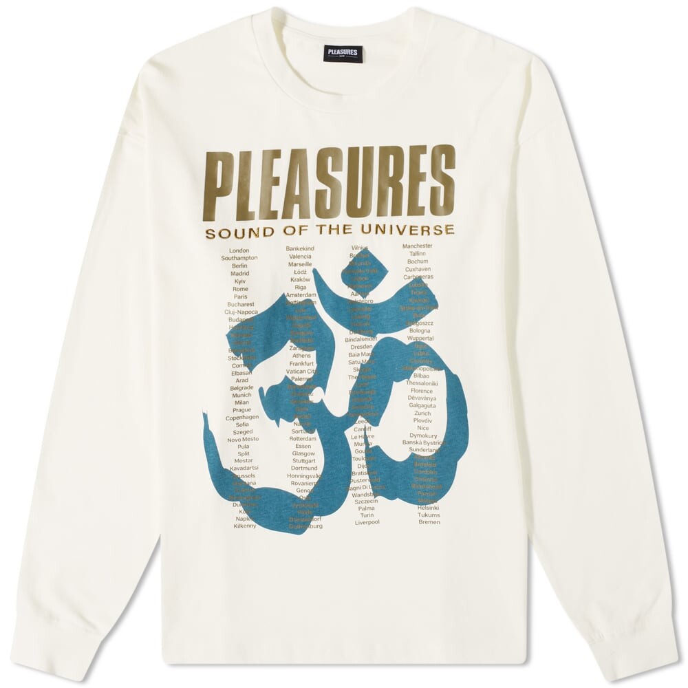 

Футболка Pleasures Long Sleeve Universe Tee