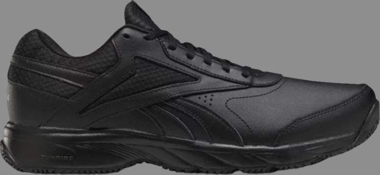 Кроссовки work n cushion extra wide 'triple black' Reebok, черный - фото