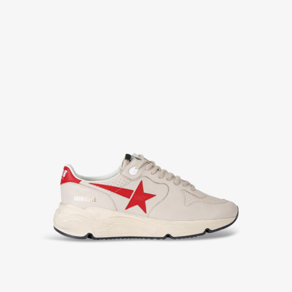 

Мужские кроссовки runner star 326 из замши и кожи с низким верхом Golden Goose, красный