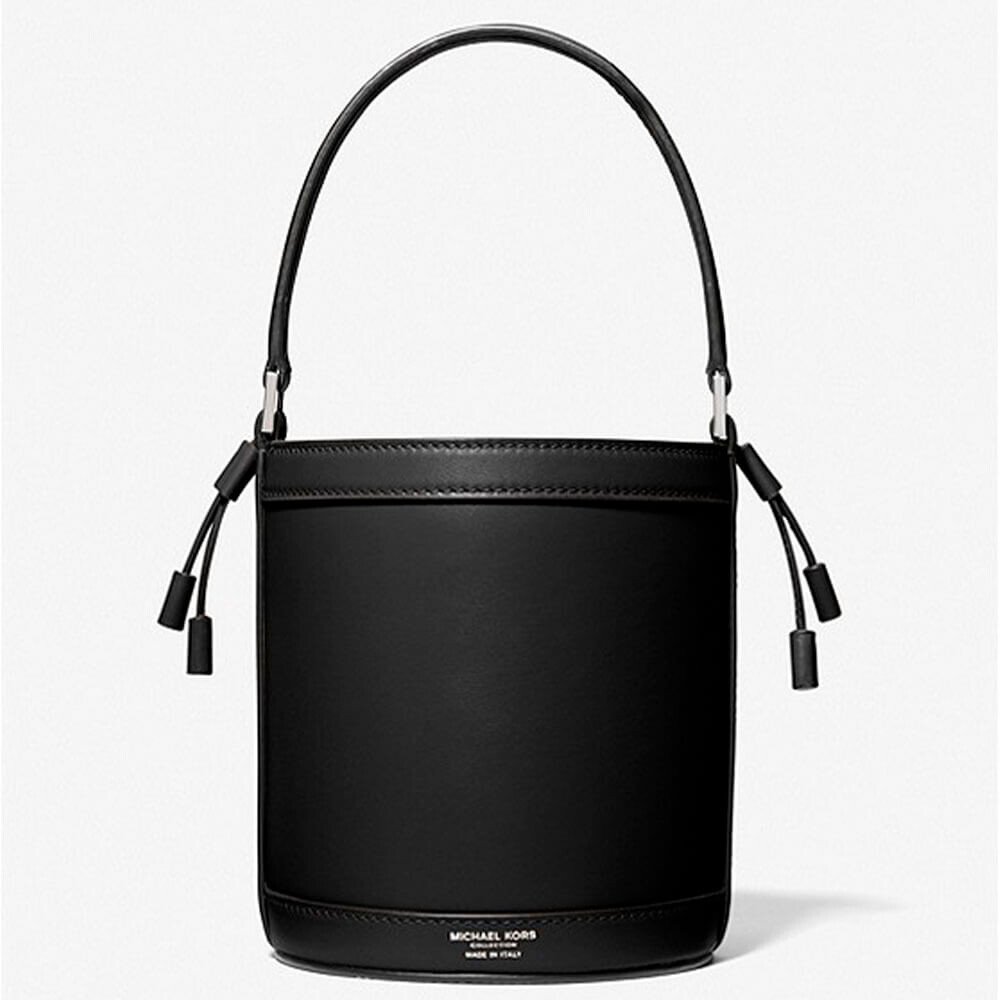 Сумка Michael Kors Audrey Medium Leather Bucket, черный