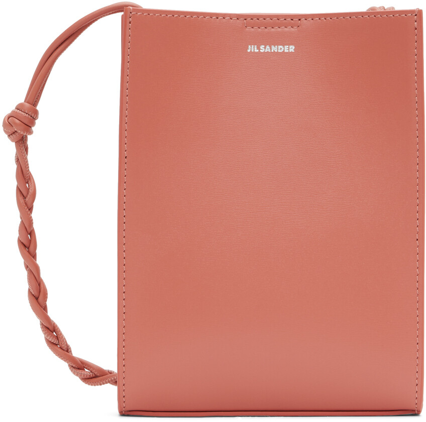 

Маленькая розовая сумка с завязками Jil Sander