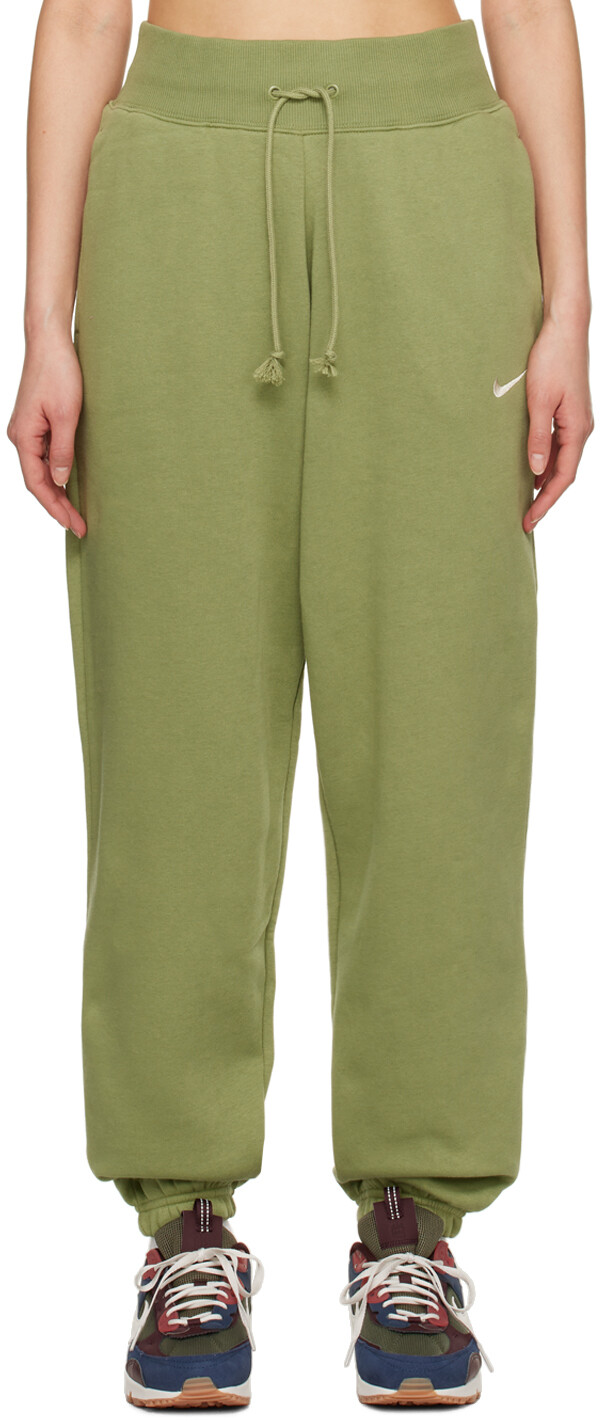 

Зеленые брюки Sportswear Phoenix Lounge Nike, Зеленый