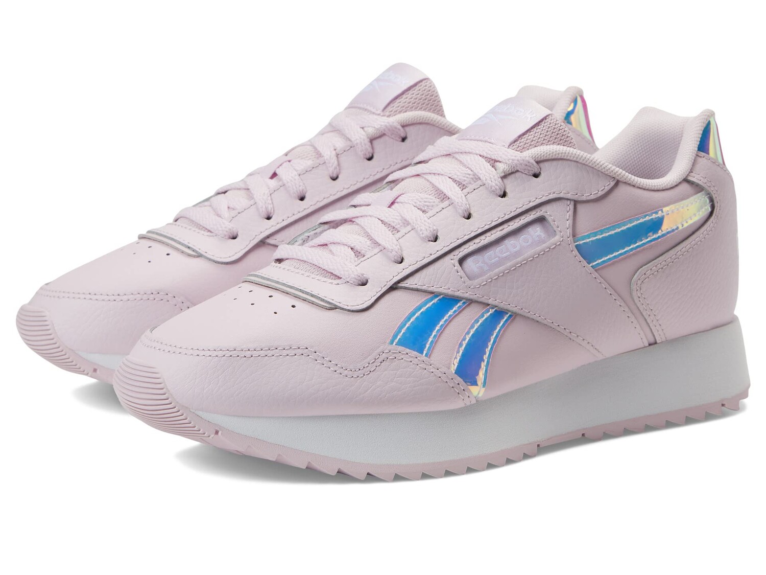 

Женские кроссовки Reebok Glide Ripple Double, розовый/серебряный