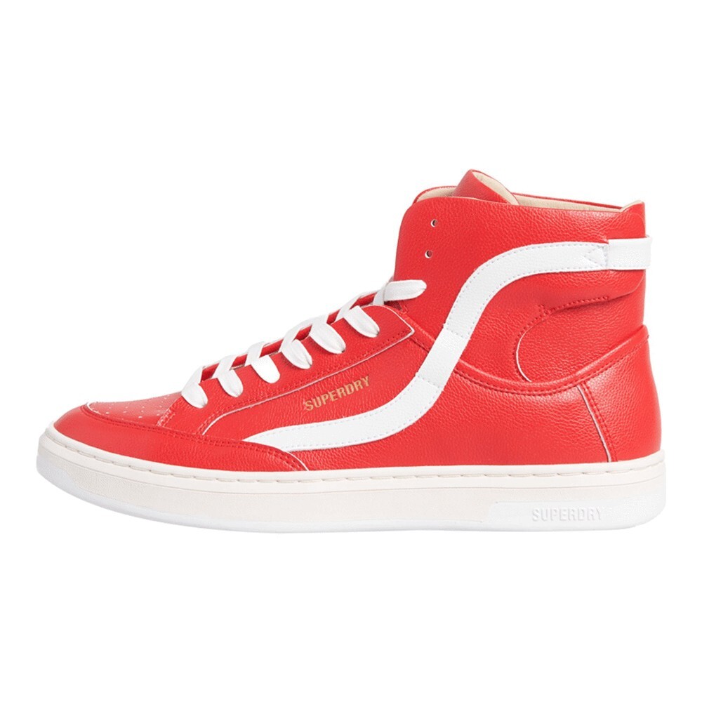 

Кроссовки Superdry Basket Lux, red/ white
