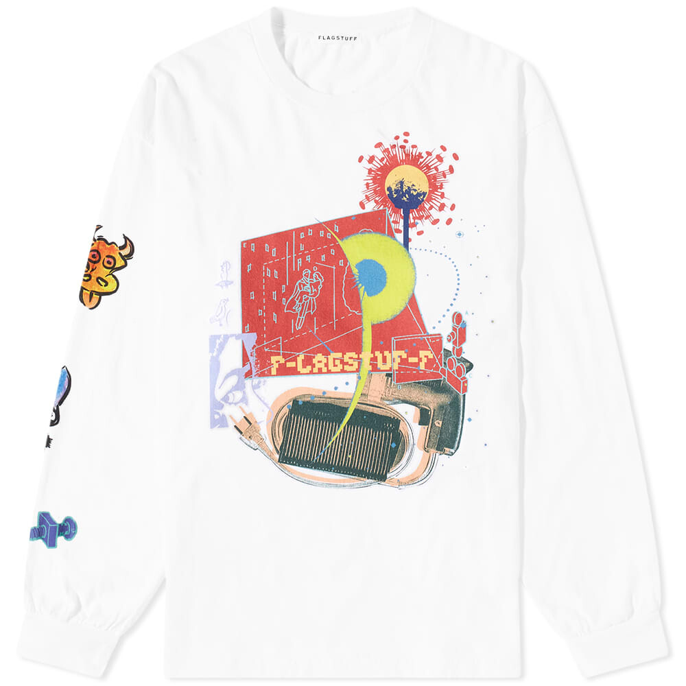 

Футболка Flagstuff Long Sleeve Galaxy Tee, Серый