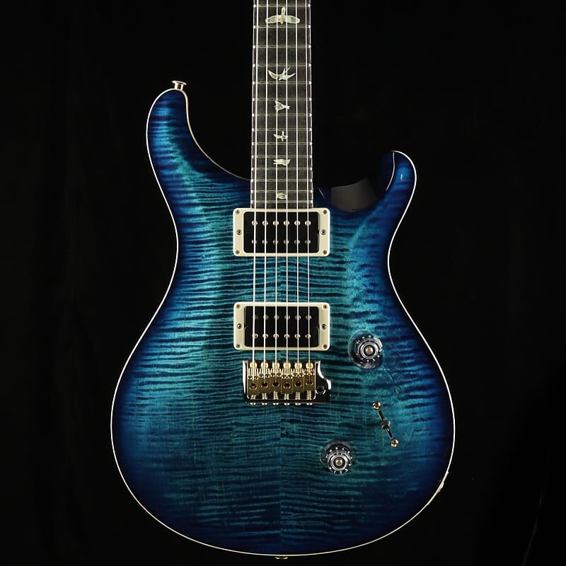 

PRS Custom 24 - синий кобальт - 10 верх PRS Custom 24 - 10 Top - Cobalt Smokeburst