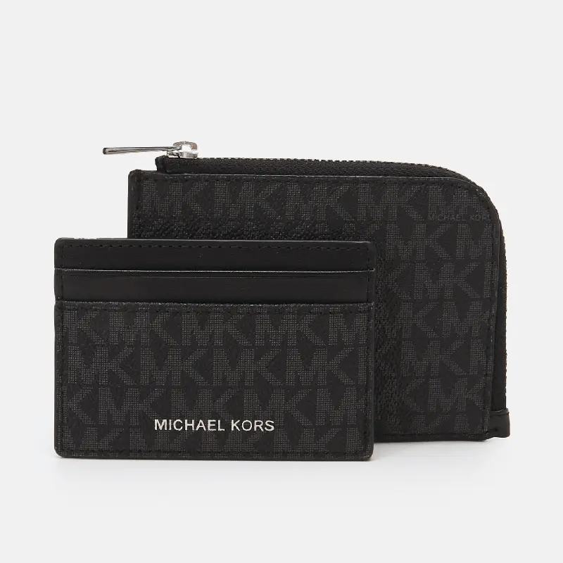 

Кошелек + Визитница Michael Kors Set Unisex, черный