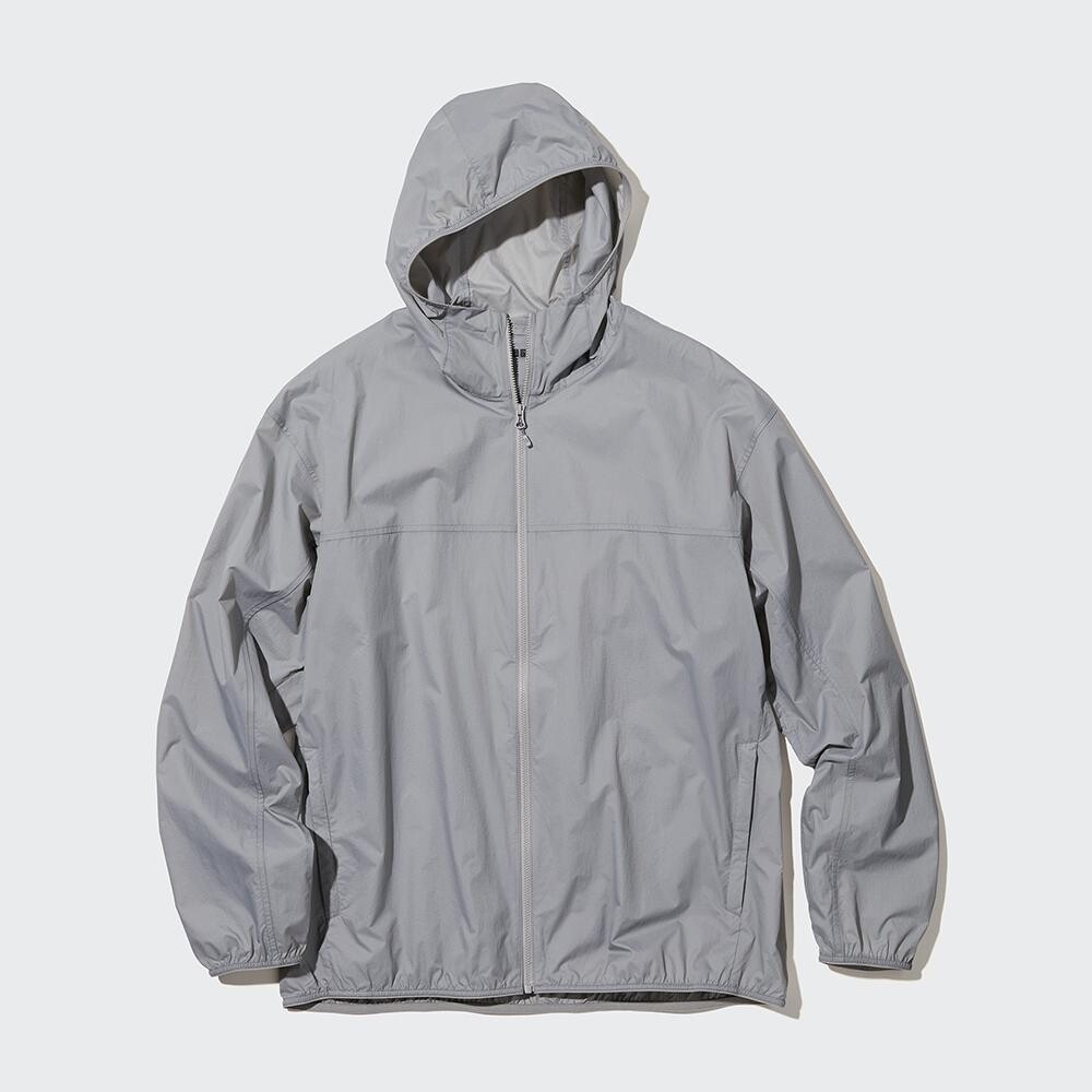 

Солнцезащитная куртка Unisex с капюшоном Uniqlo, серый