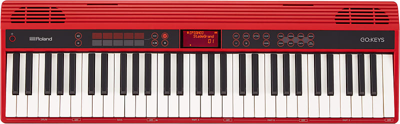 61-клавишная клавиатура Roland GO:KEYS GO:KEYS 61 Key Keyboard transparent 61 key electronic keyboard stickers 88 key piano stave note sticker