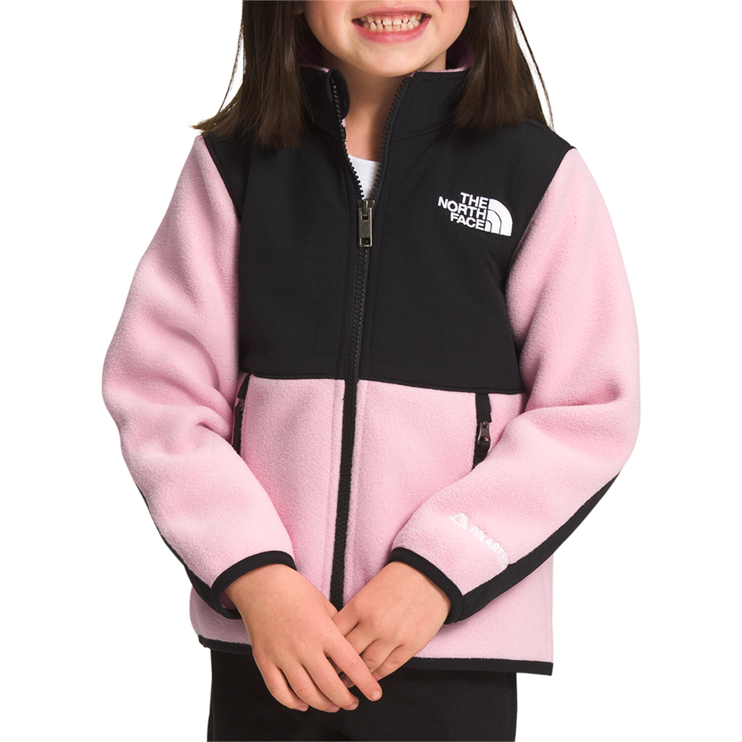 

Куртка The North Face Denali для малышей, розовый