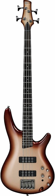 

Ibanez SR300E 4-String Bass Charred Champagne Burst