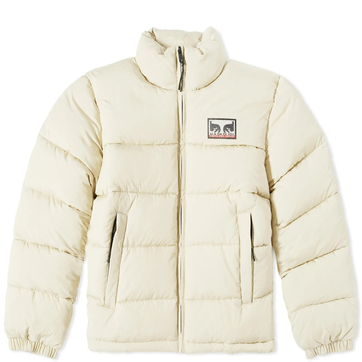 

Куртка Napapijri x Obey Puffer, бежевый