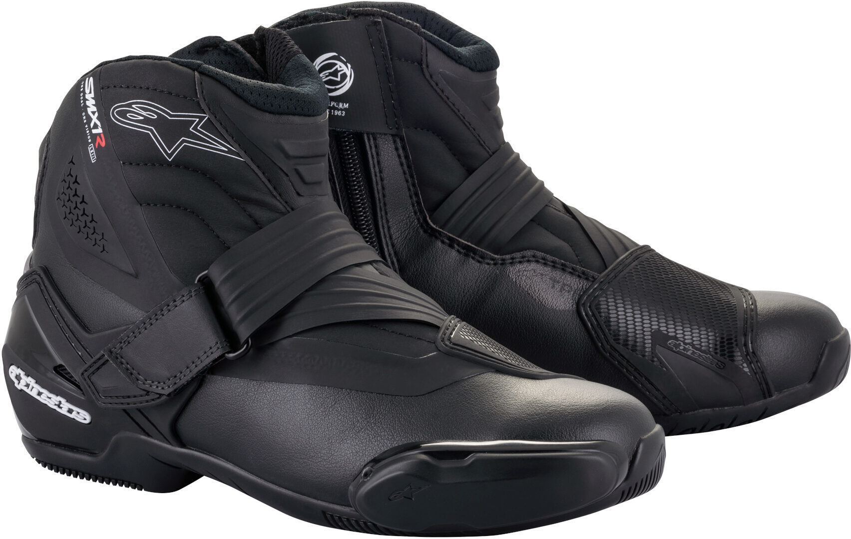 Мотоциклетные ботинки Alpinestars SM-1 R V2, черный