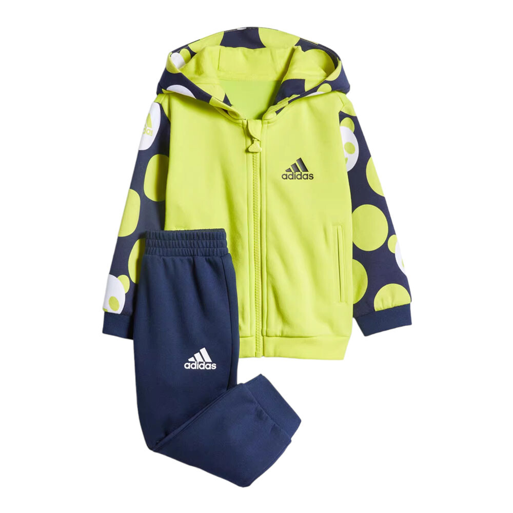 

Спортивный костюм Adidas Crew, синий/зеленый
