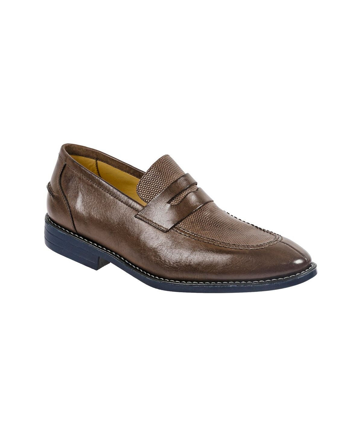 

Мужские мокасины maestro toe penny strap slip-on shoes Sandro Moscoloni, коричневый