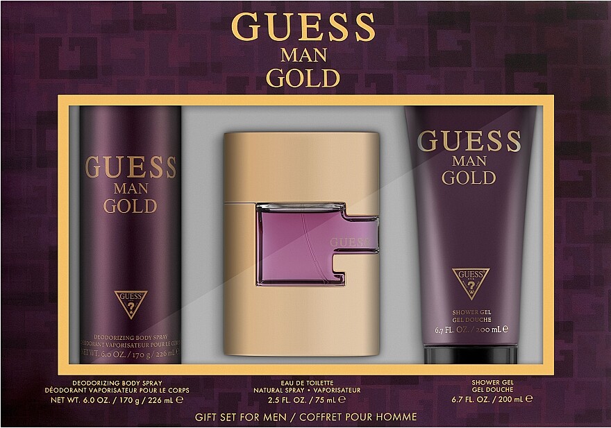 

Парфюмерный набор Guess Man Gold